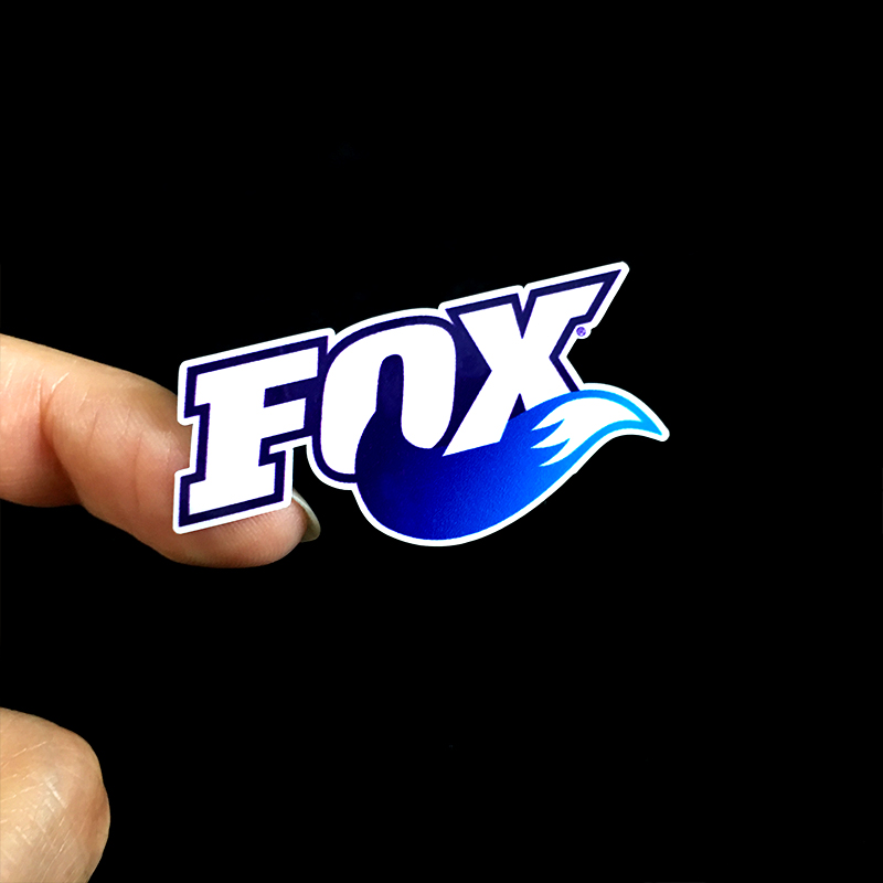 fox贴纸山地车前叉自行车反光