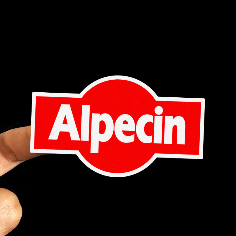 环法alpecin欧倍青车队标贴纸公路车贴洗发水canyon deceuninck