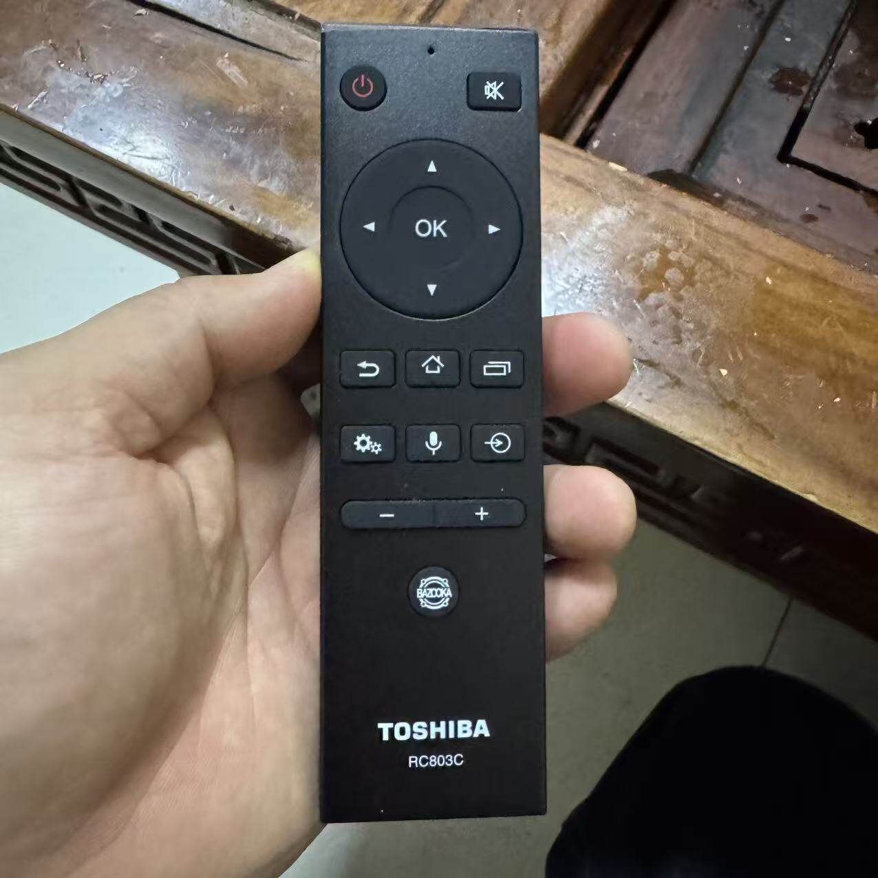 原装东芝电视机蓝牙语音遥控器RC803C通用RC803S/J 43 55U5800C 50U3900C