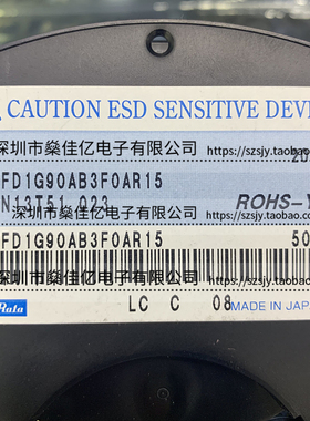 SAWFD1G90AB3F0A 滤波器 Band39_Band41 /10Pin /1511 原装正品