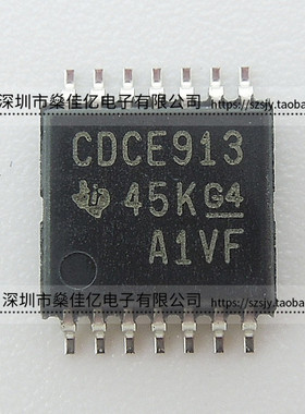 CDCE913PWR PLL时钟合成器 芯片 TSSOP14 原装正品 CDCE913