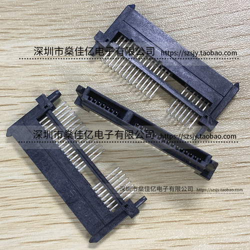 87678-1001 SATA背板插座 1.27mm间距 22P 原装正品 876781001