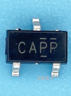 YX1CAX-2.2V SOT-23-3 监控和复位芯片2.2V CMOS 丝印CAPP