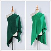 面料 子套装 垂顺 裙子裤 翠绿色草绿色深绿色针织弹力哥弟罗马布料