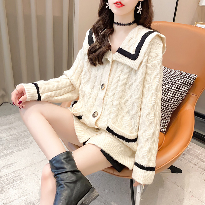 网红女士开衫毛衣女春秋装2020年新款秋季洋气二八月针织外套女潮