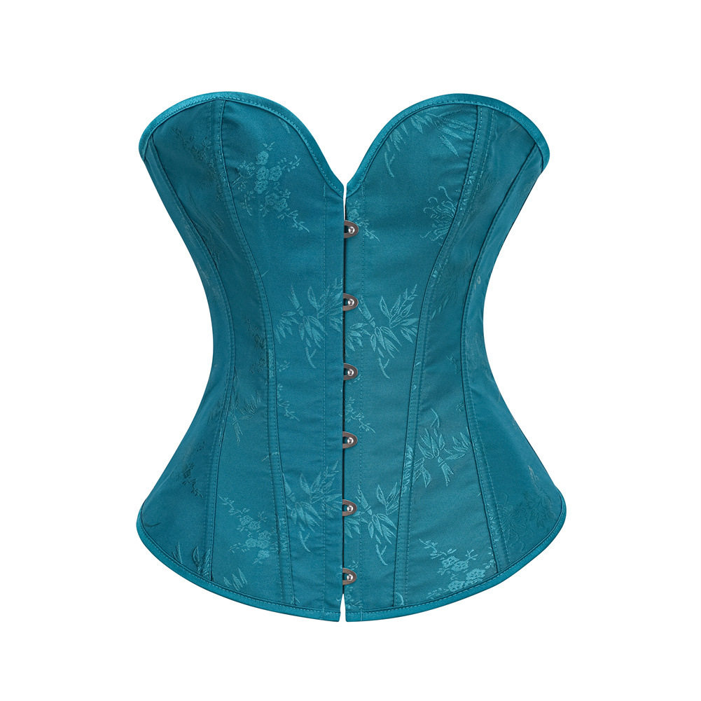 女士礼服搭配塑身衣外穿典雅宫廷胸衣鱼骨塑形腰封美体紧身corset