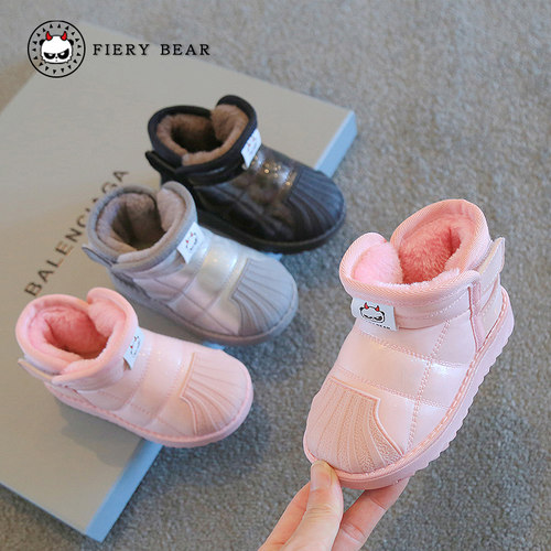 小学生冬季儿童雪地靴