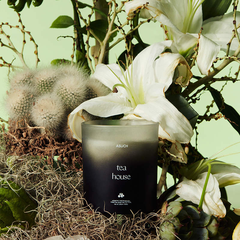 ASUCH茶香调卧室绿茶马黛茶抹茶