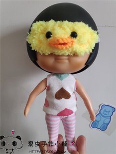 ob11手工眼罩 GSC Molly bjd 迷糊娃娃 妹头 睡梦娃娃 眼罩 多色