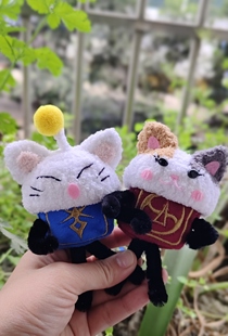 ff14最终幻想14狒狒职业小人魔石精帽子/莫古力帽子/猫大胖帽子