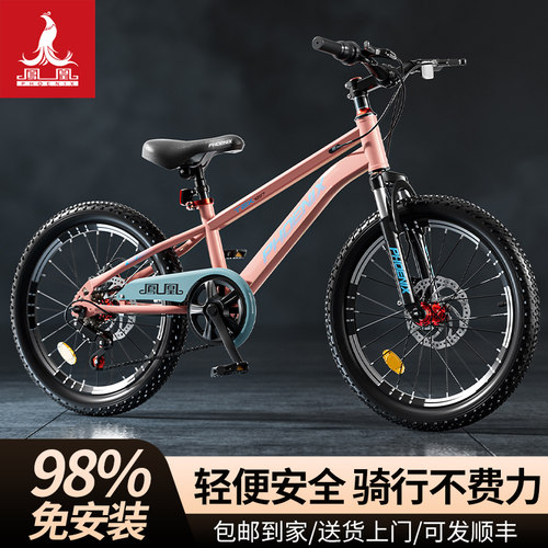 凤凰儿童2026新款男女孩山地单车