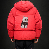 MY16044-P100加厚加绒衣男面包服男大码服男袄男外套男，男装棉衣，电商A040A