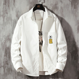 CS15016加绒款P55加厚加绒衬衫男保暖衬衣长袖寸衫上衣服外套，男装衬衫，电商A040A