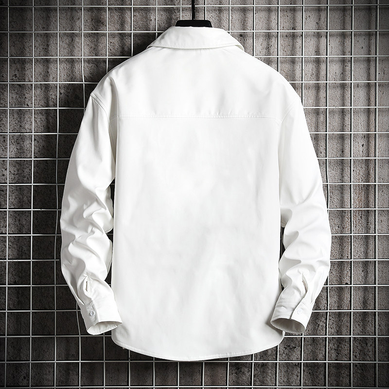 CS15018加绒款P55加厚加绒衬衫男保暖衬衣长袖寸衫上衣服外套,男装衬衫,电商A040A