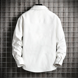 CS15018加绒款P55加厚加绒衬衫男保暖衬衣长袖寸衫上衣服外套，男装衬衫，电商A040A