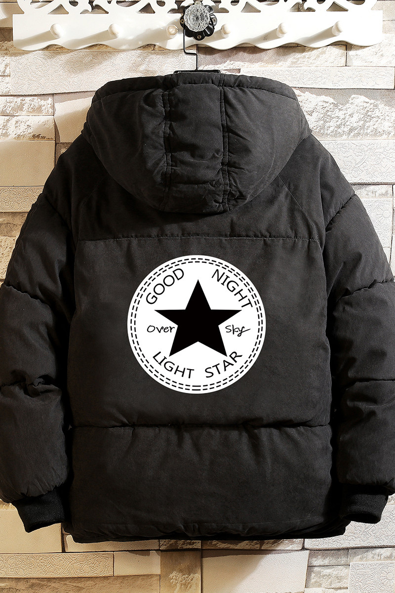电商A040A-MY16008-P100衣男加厚加绒面包服大码宽松袄外套,男装棉衣,电商A040A