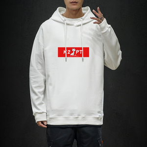 电商A040A-WY2024-P402023新款印花春秋连帽外套男大码胖子卫衣