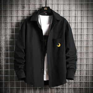 CS15018加绒款P55加厚加绒衬衫男保暖衬衣长袖寸衫上衣服外套图片