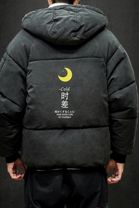 MY16047-P100 加厚加绒衣男面包服男大码服男袄男外套男图片