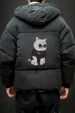 MY16044-P100加厚加绒衣男面包服男大码服男袄男外套男，男装棉衣，电商A040A