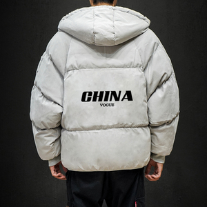 MY16001-P100 加厚加绒衣男面包服男大码服男袄男外套男图片
