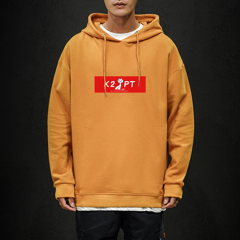 电商A040A-WY2024-P402023新款印花春秋连帽外套男大码胖子卫衣,男装卫衣,电商A040A