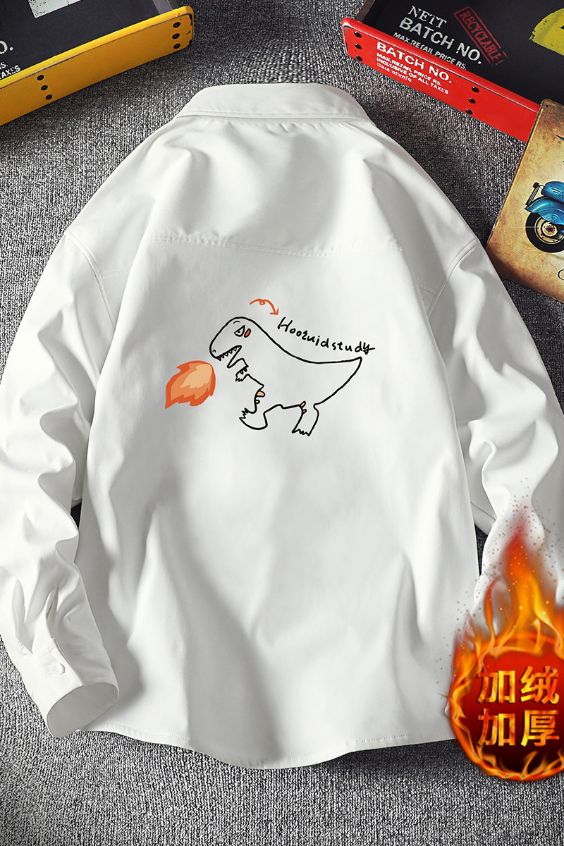 CS15040加绒款P55加厚加绒衬衫男保暖衬衣长袖寸衫上衣服外套,男装衬衫,电商A040A