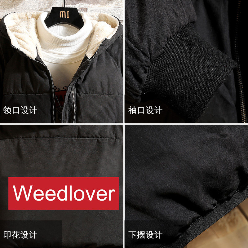 MY16046-P100加厚加绒衣男面包服男大码服男袄男外套男,男装棉衣,电商A040A