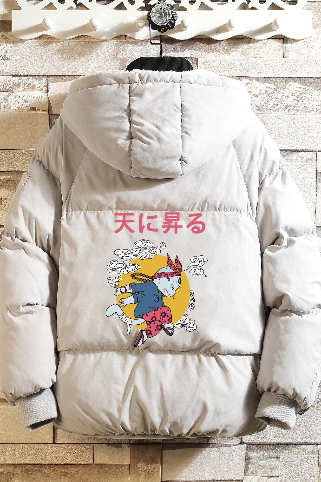 电商A040A-MY16012-P100加厚加绒面包服男大码宽松衣袄外套,男装棉衣,电商A040A