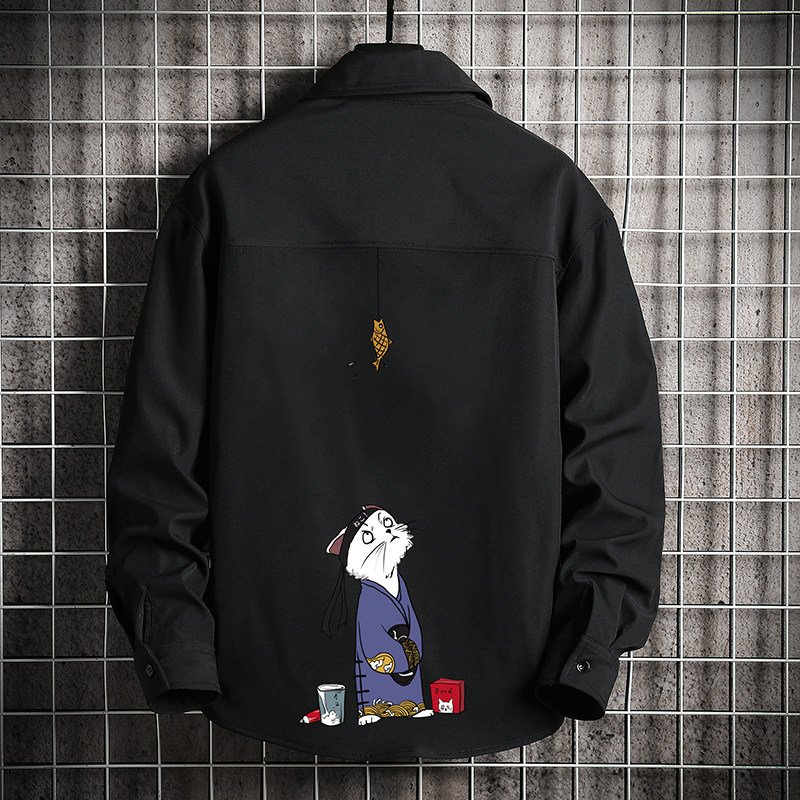 CS15014加绒款P55加厚加绒衬衫男保暖衬衣长袖寸衫上衣服外套,男装衬衫,电商A040A