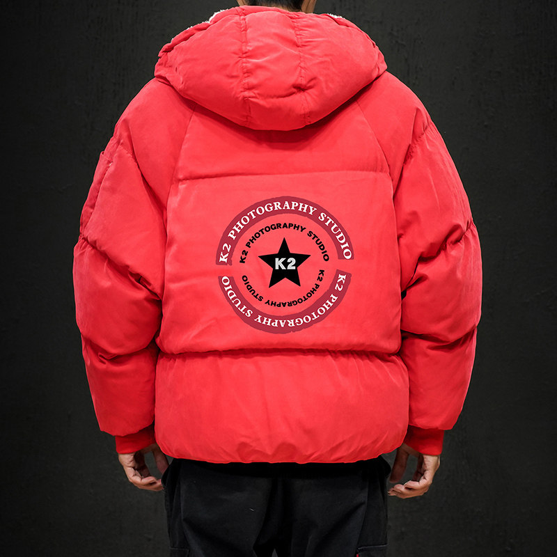 MY16032-P100羊羔绒运动加厚加绒衣加肥加大码男胖子面包服,男装棉衣,电商A040A