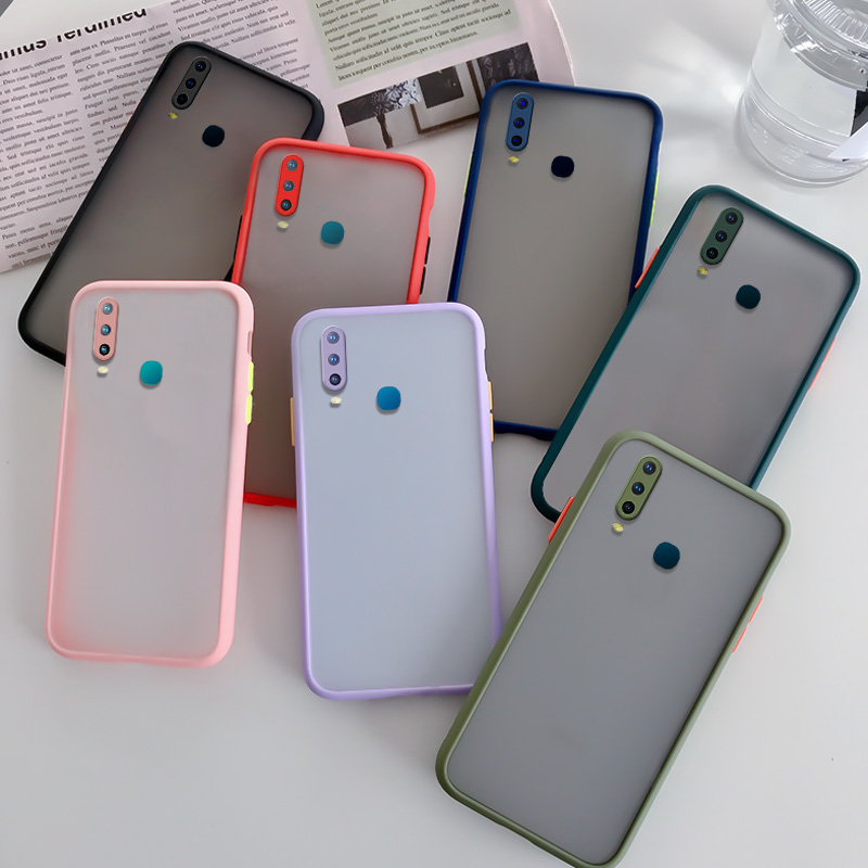 适用vivoy17手机壳vivo y17撞色viovy17磨砂voviy17肤感viviy3潮
