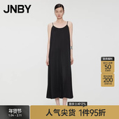 吊带连衣裙A字通勤简约5O5G14430 江南布衣夏季 淘宝专享 JNBY