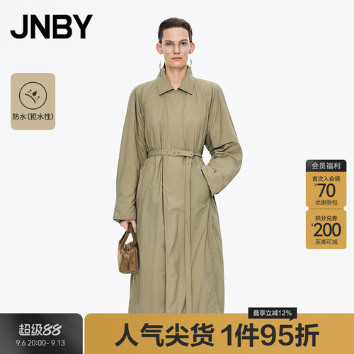 【秋冬上新】JNBY/江南布衣25冬羽绒服H型宽松翻领5P0C11010