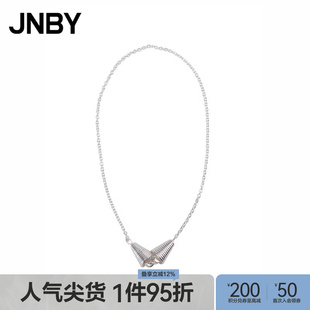 女装 项链苗族银色项圈女7O2K14950 江南布衣春季 JNBY
