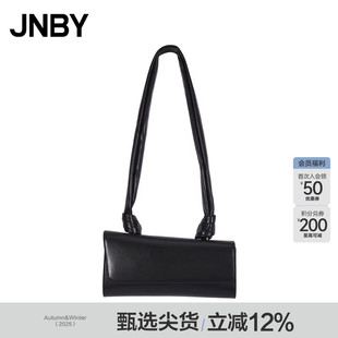 小众通勤休闲7N8L13580 PU方盒形包包时尚 JNBY 江南布衣单肩包女式