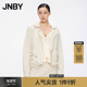通勤款 JNBY 江南布衣折扣春夏风编织外套女小香宽松翻领破洞开衫