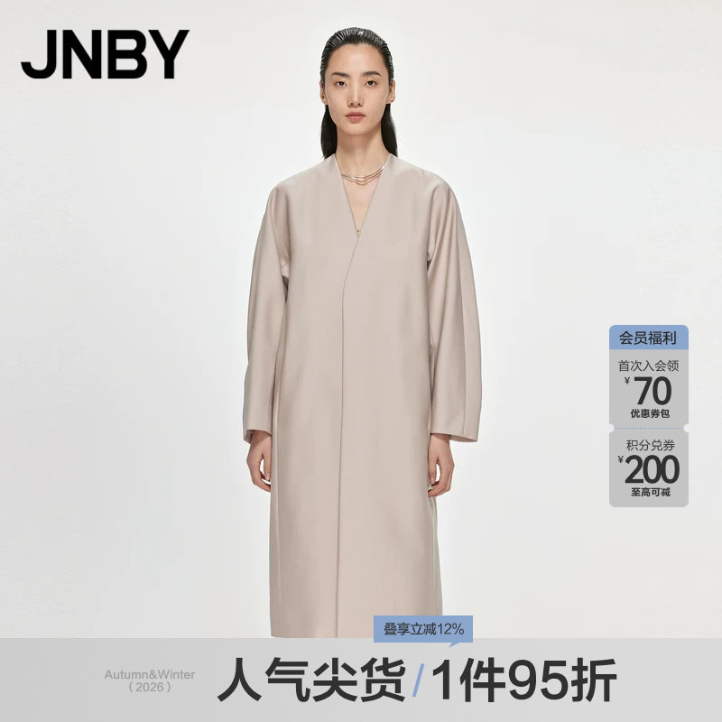 JNBY江南布衣宽松长袖H型外套图片