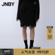 JNBY 江南布衣折扣春夏半身裙编织挺括直筒自然腰通勤淑女短裙