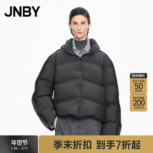 【商场同款】JNBY/江南布衣25冬新品羽绒服宽松H型长袖5PAC13590
