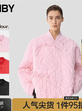 【早春上新】JNBY/江南布衣25春羽绒服宽松棒球领5P1C14550