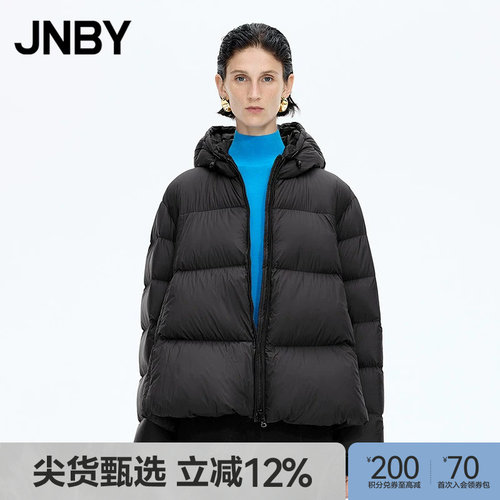【秋冬上新】JNBY/江南布衣25冬新品羽绒服宽松A型长袖5PAC13360