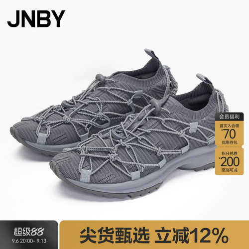 JNBY休闲鞋懒人鞋一脚蹬