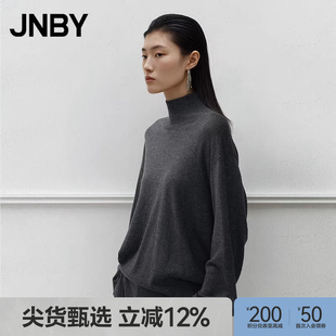 H型长袖 5P0314900 毛针织衫 江南布衣25冬新品 商场同款 JNBY