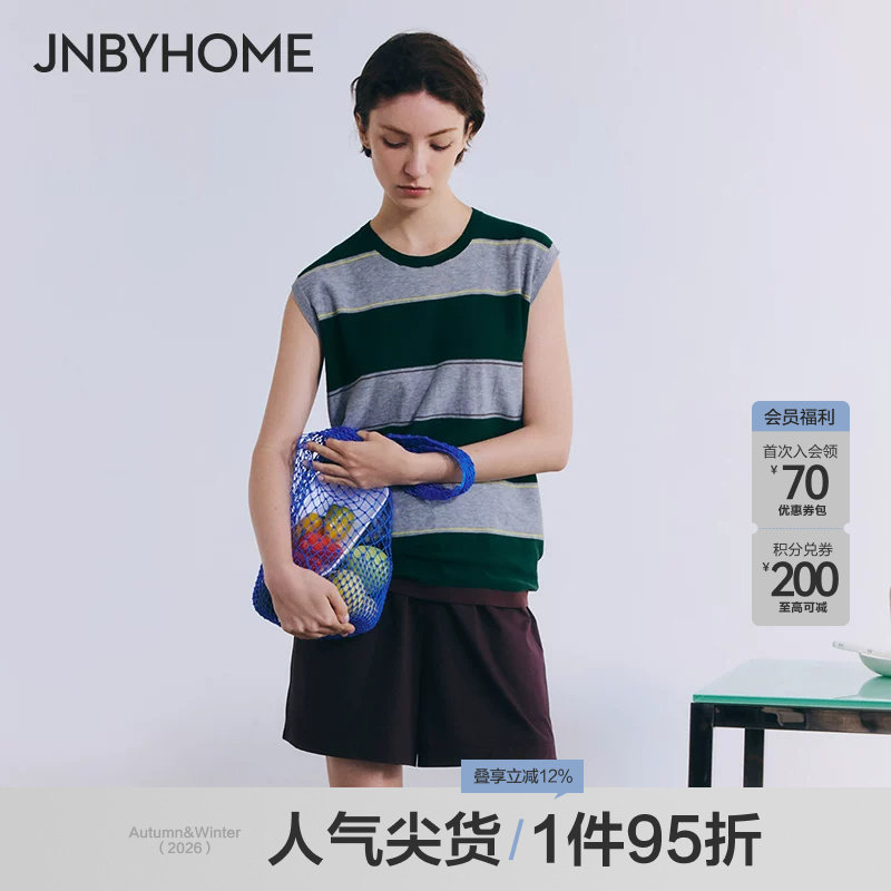 JNBYHOME25新品圆领背心T恤图片