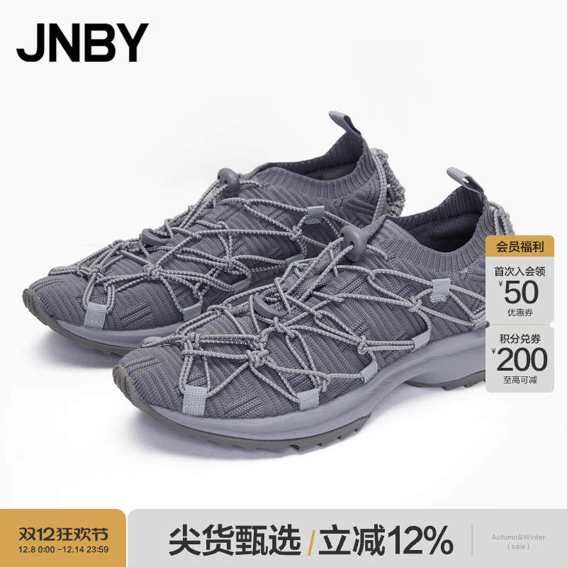 JNBY休闲鞋懒人鞋一脚蹬