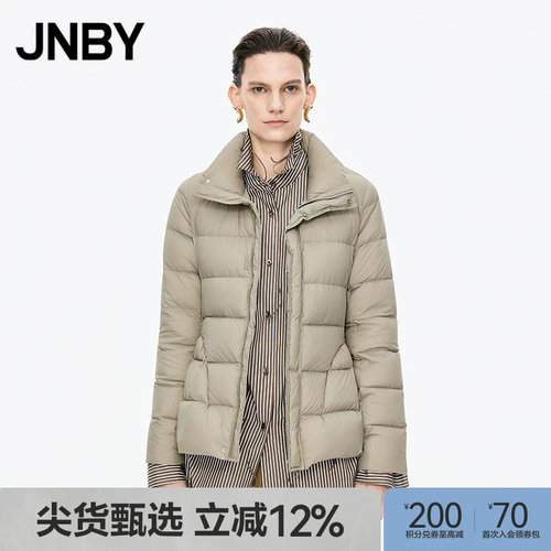 【秋冬上新】JNBY/江南布衣25秋新品羽绒服修身立领长袖5P9C11660