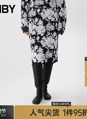 【早春上新】JNBY/江南布衣25春半身裙女宽松腰裙5P1D15650