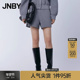 江南布衣春季 女装 短裤 JNBY 宽松舒适纯色针织微喇裤 弹力简约通勤