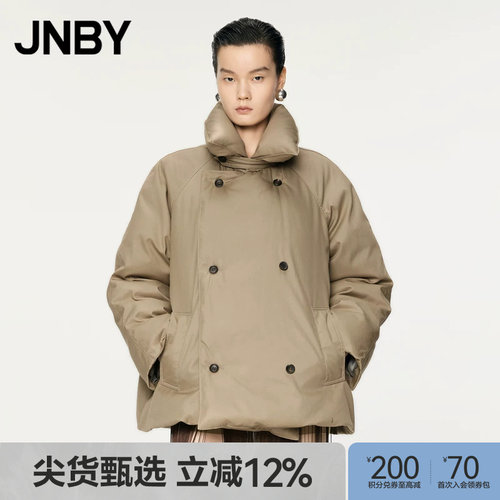 JNBY/江南布衣秋冬新中式羽绒服女复古时髦休闲立领5OAC11110